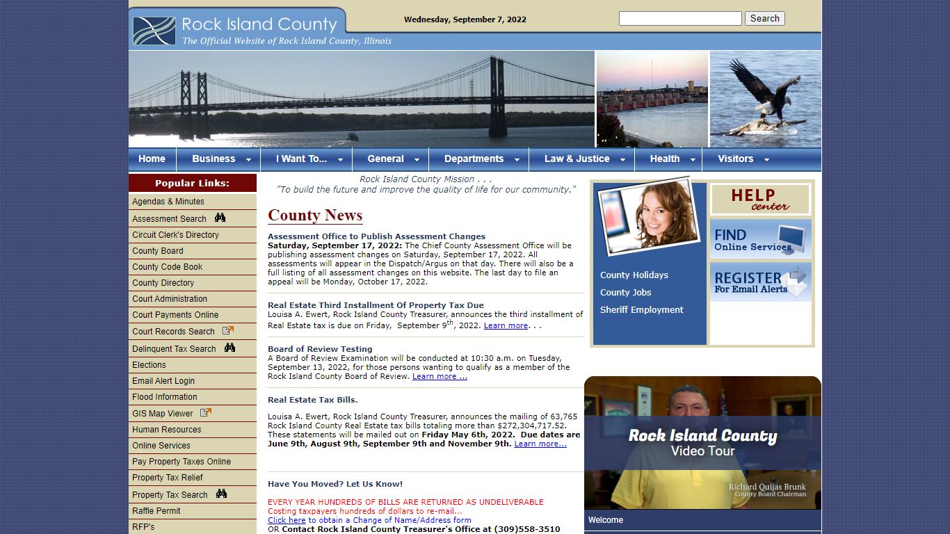 Rock Island County Site Search